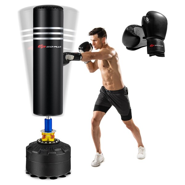 Heavy Duty Kick Boxing Punch Bag Free Standing Training Adult Sports Large Stand 