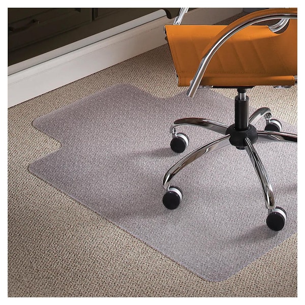 Moustache PVC Office Chair Mat Translucent Carpet Mat Protector with Lip  Anti-Slip Spiked for Hard Surface Floors | Loblaws
