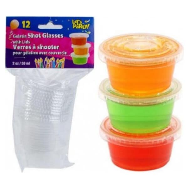 plastic shot containers with lids