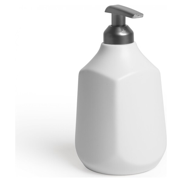 Black Umbra Junip Hand Soap Dispenser-Modern Refillable Pump for Bathroom