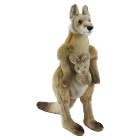 Hansa Creations Kangaroo - Red Kanga Plush Toy (33 cm) | Zehrs