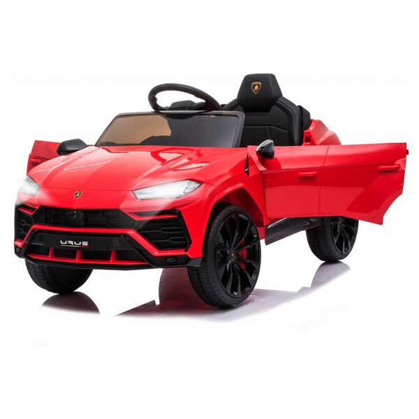 Aosom Licensed Kids Ride-On Car 12V with Remote Control Suspension Wheel Adjustable Speed Red 