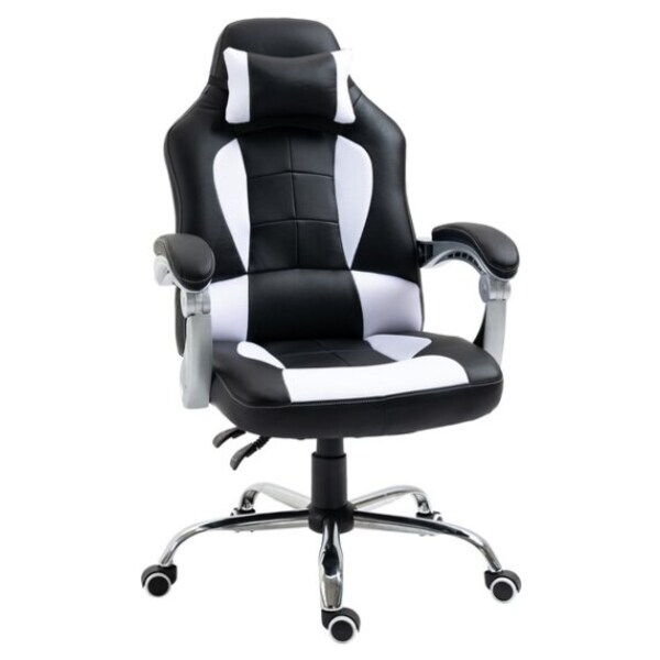 BestMassage OC-RC55 Office Desk Gaming Chair OC-RC55-White for sale online White/Black 