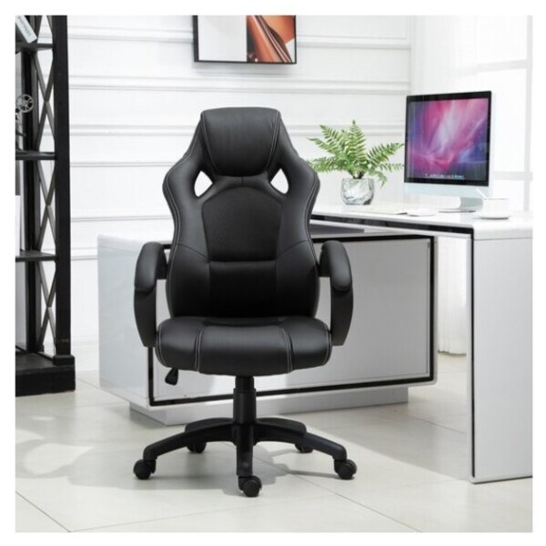 46.5” Rac Car Style Office Gaming Chair Hydraulic Computer Chair 