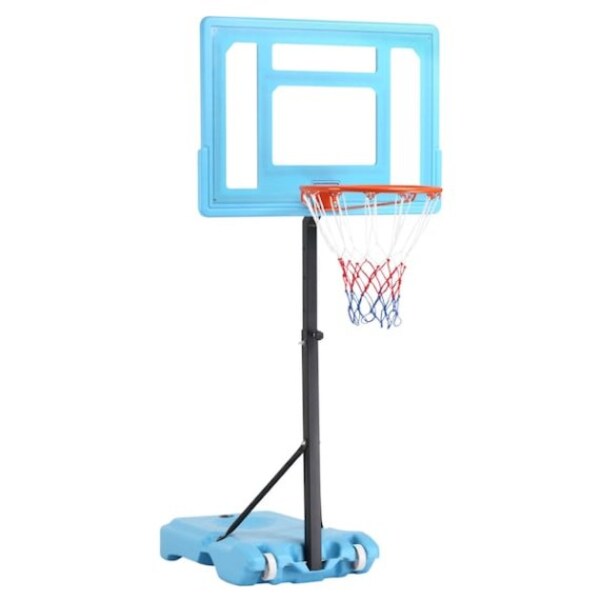 Poolside Basketball Hoop System Pool Water Sport Game Play Outdoor Adjustable 