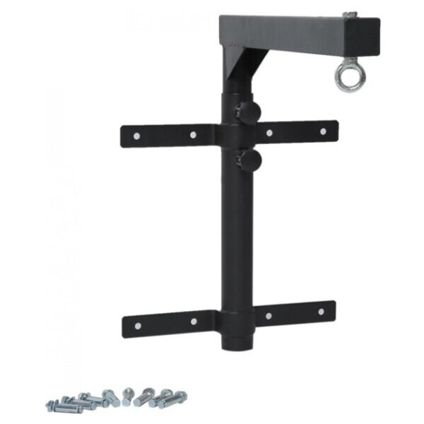 Eight24hours Wall Mount Heavy Bag Hanger Punching Bag Stand Boxing Bracket Black 