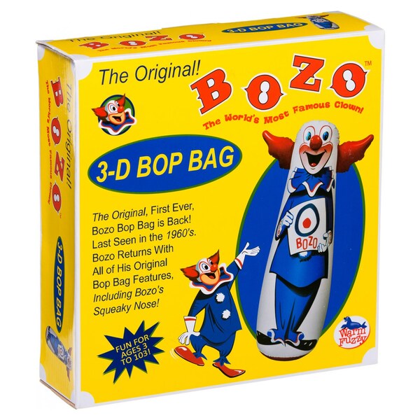 Rocket USA Bozo the Clown 7 Inch Bozo Bop Bag 