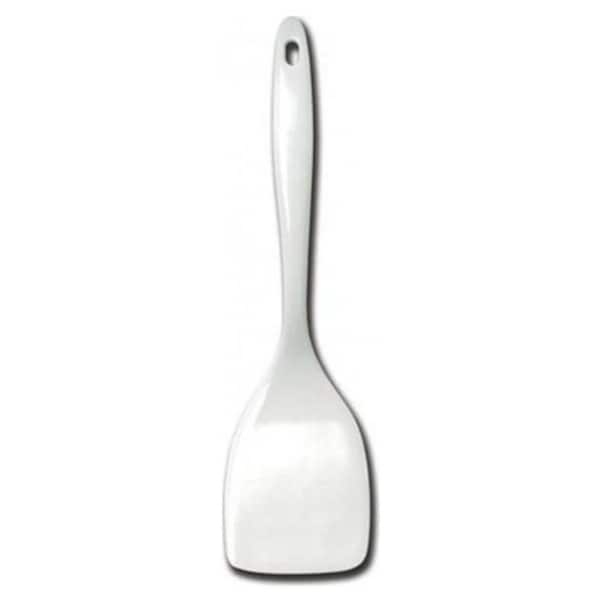 Colour: White Fackelmann Blanca 24284 Slotted Spatula Plastic for Coated Pots and Pans 1 Piece Quantity 