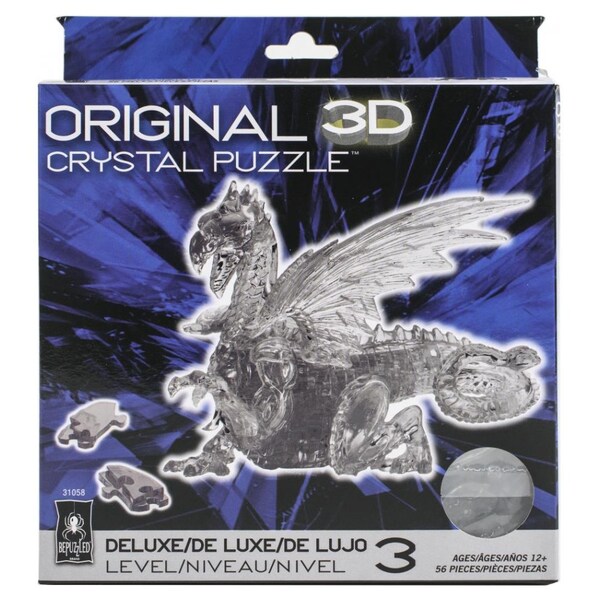 University Games 3-D Licensed Crystal Puzzle Unicorn 