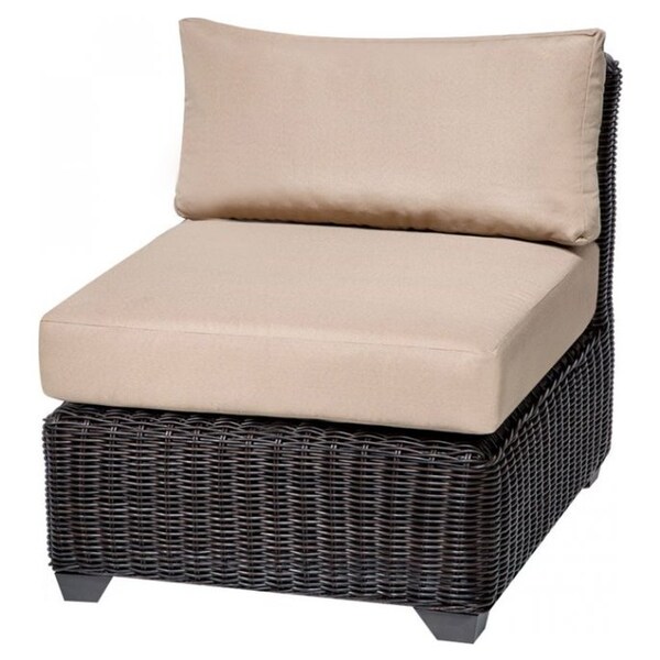 Set of 2 TK Classics Venice Outdoor Wicker Patio Chaise Furniture Navy 