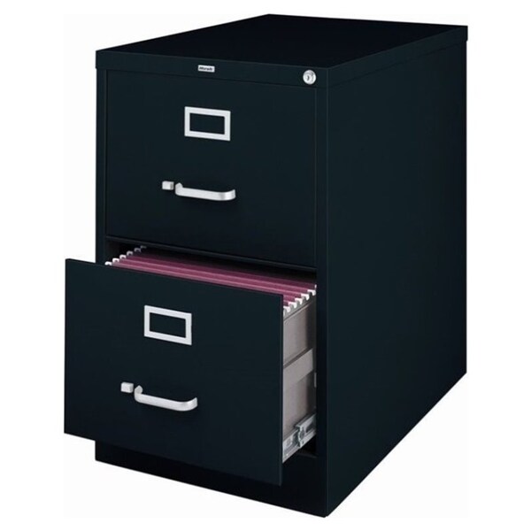 Home Square (Value Pack) 2 Drawer File Cabinet and 4 Drawer File Cabinet in  Black | Real Canadian Superstore
