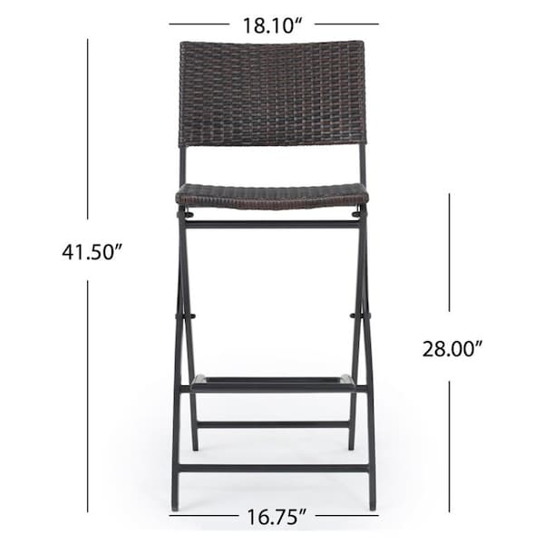 margarita outdoor wicker barstool