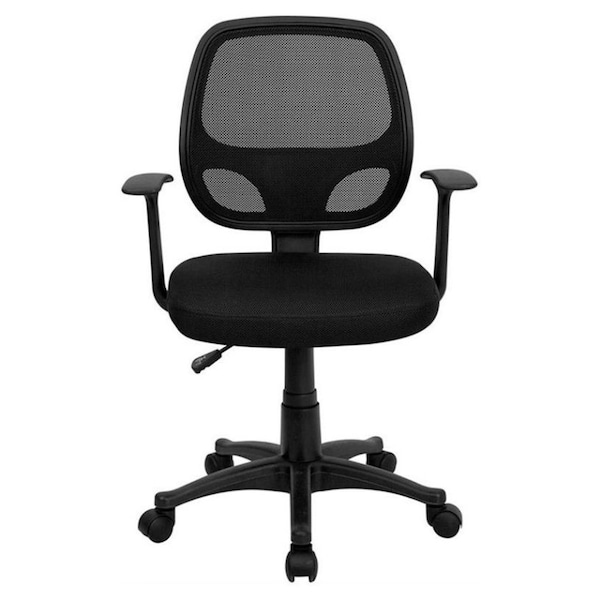 Kingfisher Lane Kingfisher Lane Mid-Back Mesh Office Chair in Black | Zehrs