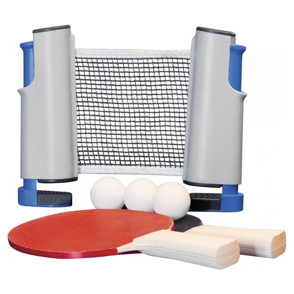 Kid's 2 Player Table Tennis Kit Fun Kids Game Toy Gift Pack with 3 Balls & Net 