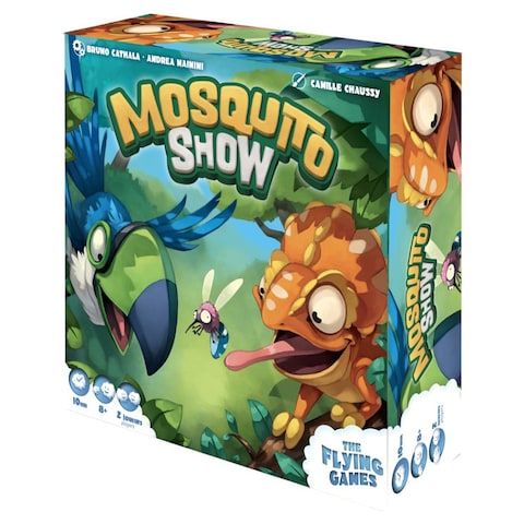 The Flying Games Mosquito Show (Multilingual) 2 players ages 8+ 10 minutes  | Independent City Market