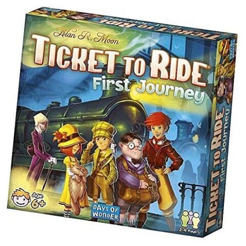 Days of Wonder Ticket to Ride First Journey 2-4 players ages 6+ 15-30  minutes | Real Canadian Superstore
