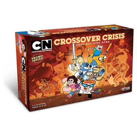 Cryptozoic Entertainment Cartoon Network Crossover Crisis Deck-Building Game  2-5 players ages 15+ 45 minutes | Fortinos