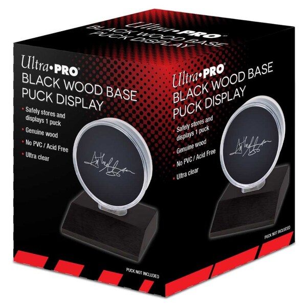Ultra Pro Black Base Puck Holder 