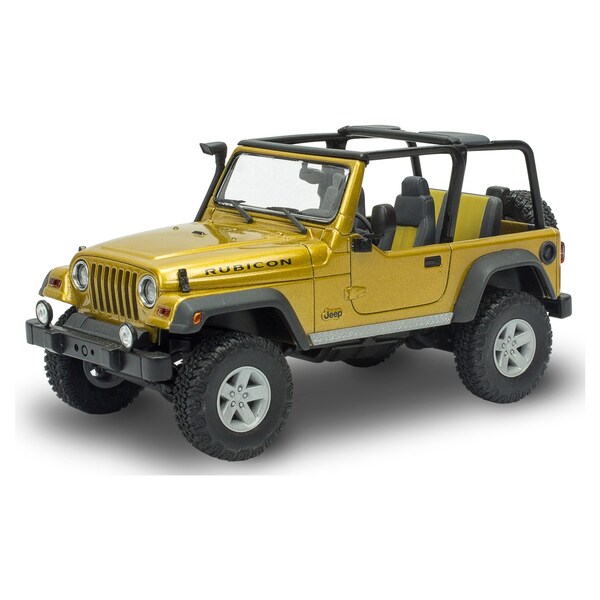 Revell USA Jeep Wrangler Rubicon (85-4501) 1:25 Scale Car Plastic Model Kit  | Real Canadian Superstore
