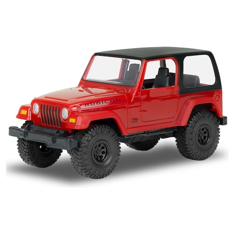 Revell USA Jeep Wrangler Rubicon (85-1239) Easy-Click System 1:25 Scale Car  Plastic Model Kit | Valumart