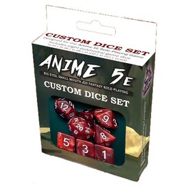 Japanime Games Anime 5E Custom Dice Set | Independent City Market