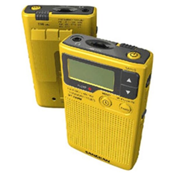Special Edition Sangean DT-400WSE RED AM/FM Digital Weather Alert Pocket Radio Red 