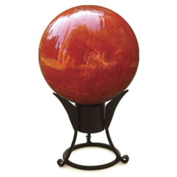 Achla Designs Crackled Glass Gazing Globe 