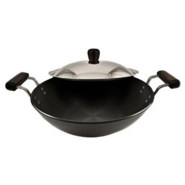 Futura Non-Stick 10-Inch Frying Pan with Stainless Steel Lid 