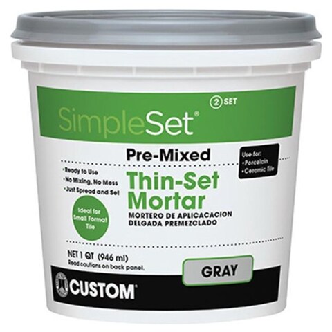 Building S Cttsgqt Pre Mixed, How To Mix Mortar For Tiling