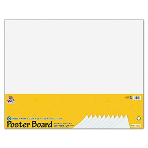 White PACON Foam Board 5 Sheets 22 x 28 