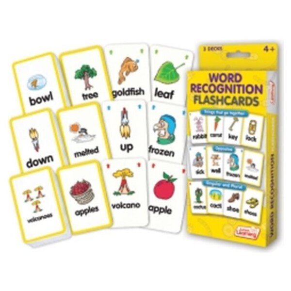 Junior Learning Jrl201 Word Recognition Flash Cards for sale online 