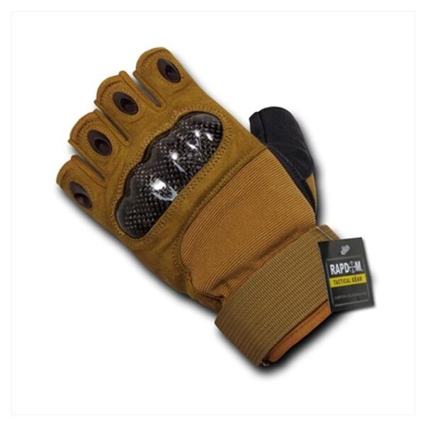 Rapdom Tactical Carbon Fiber Knuckle Gloves 
