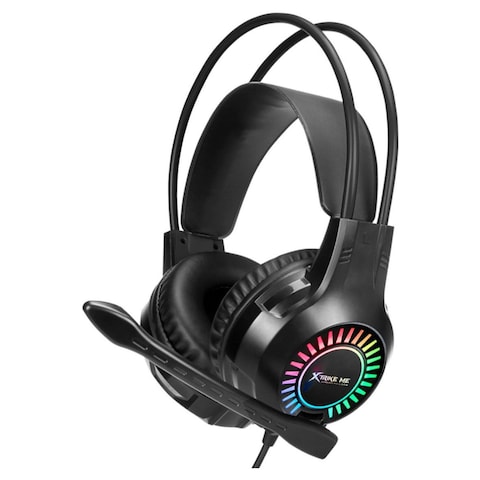 Vælge couscous Wetland Xtrike Me Xtrike Me GH-709 - Wired Gaming Headset Backlit with Microphone  Black | No Frills Online
