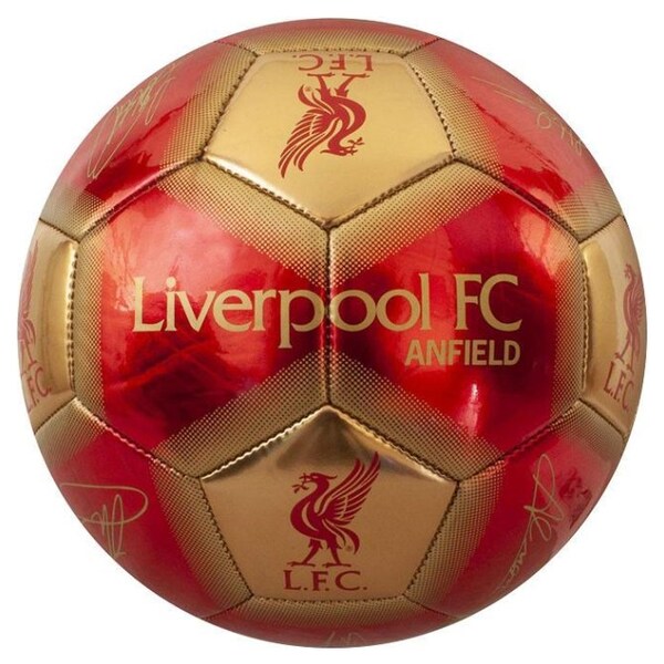 Liverpool FC Signature Skill Ball One Size Red/Gold 