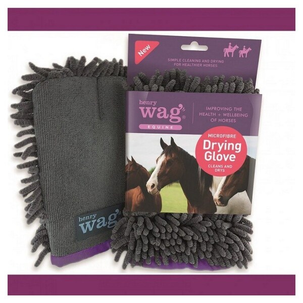 Henry Wag Equine Microfibre Cleaning Glove 