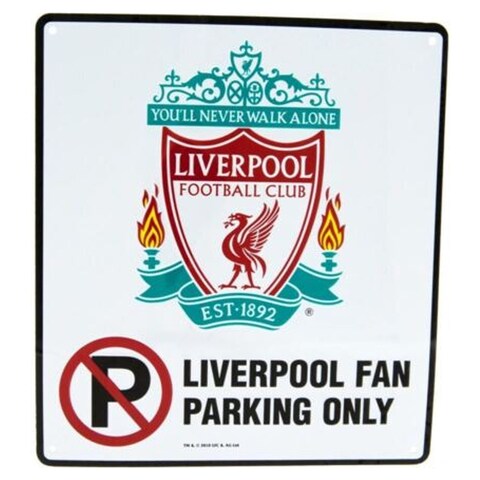 Liverpool FC Liverpool FC No Parking Sign | Independent City Market