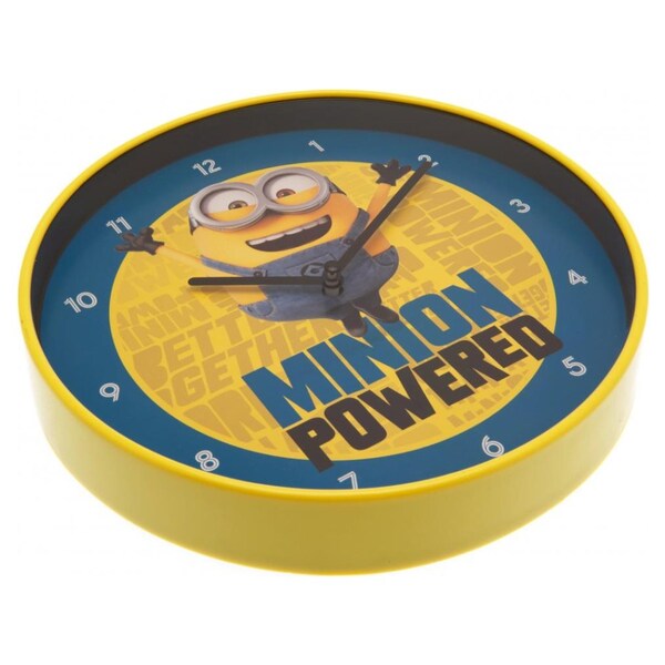 Minions Minions Bob Wall Clock (Yellow/Blue) | Your Independent Grocer