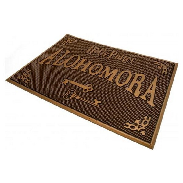 Harry Potter Alohomora Rubber Doormat 