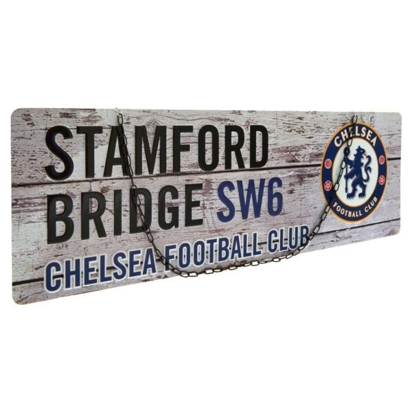 Sign 3D Stadium WIndow Chelsea 26 x 7 cm 
