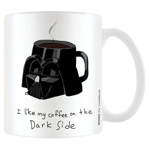 Star Wars Star Wars Dark Side Meme Darth Vader Mug (White/Black) | Zehrs