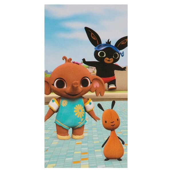BING BUNNY Beach Towel Kids New Official Licensed 
