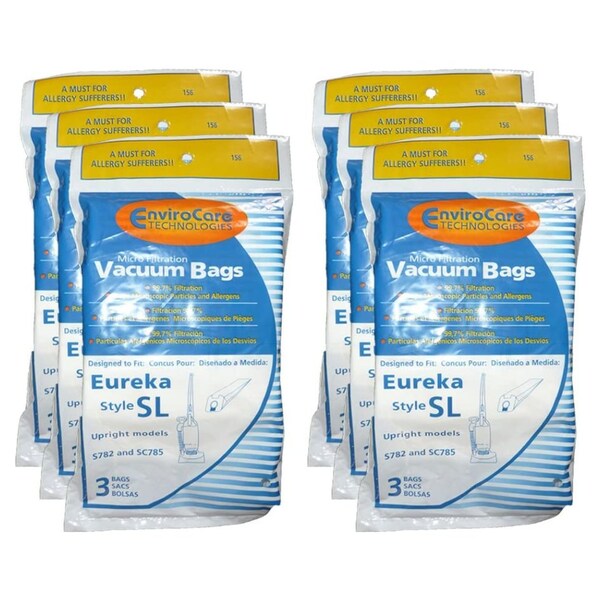 EnviroCare Vacuum Bags for Electrolux and Sanitaire Style SL 