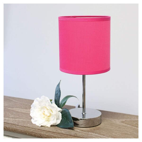 Simple Designs Home LT2013-BLK Mini lamp Black 