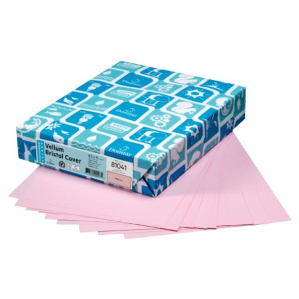 School Girl Xerox Video - Domtar Domtar 142657 EarthChoice Copy & Multipurpose Paper - Pink - Letter  - 8 1/2\
