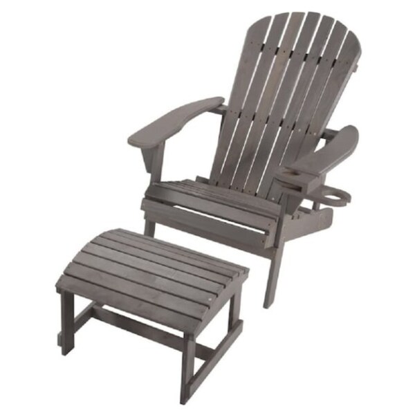 The-hom Villeret Adirondack Chair in Natural 