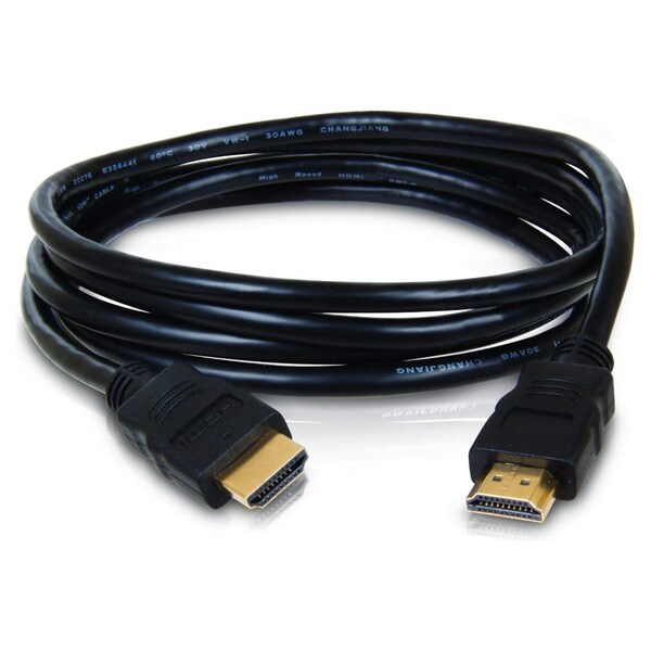 2160P Braided Black Blue Glowing Light 30 Foot 30 FT HDMI Cable 4K 60HZ HDR 3D High Speed with Ethernet Arc Latest Version KUNOVA TM 