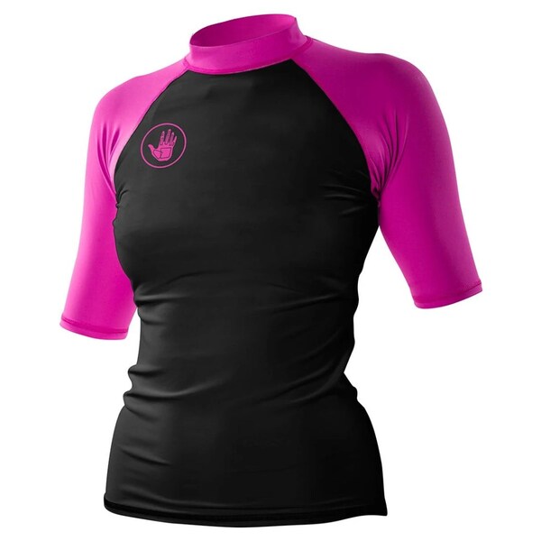 Details about   DBX Women's Raglan Short Sleeve Rash Guard White/ Pink Size S NWT 