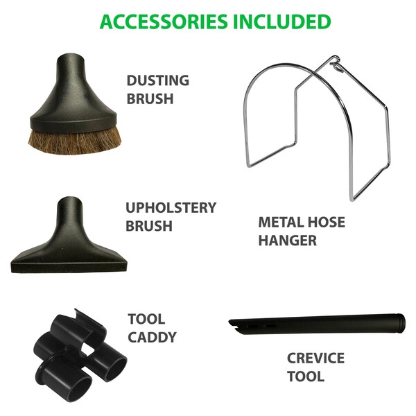 noir Cen-Tec☛ Systems Tuyau pour aspirateurs domestiques et magasins avec adaptateur pour outil électrique pour ramasser la poussière 