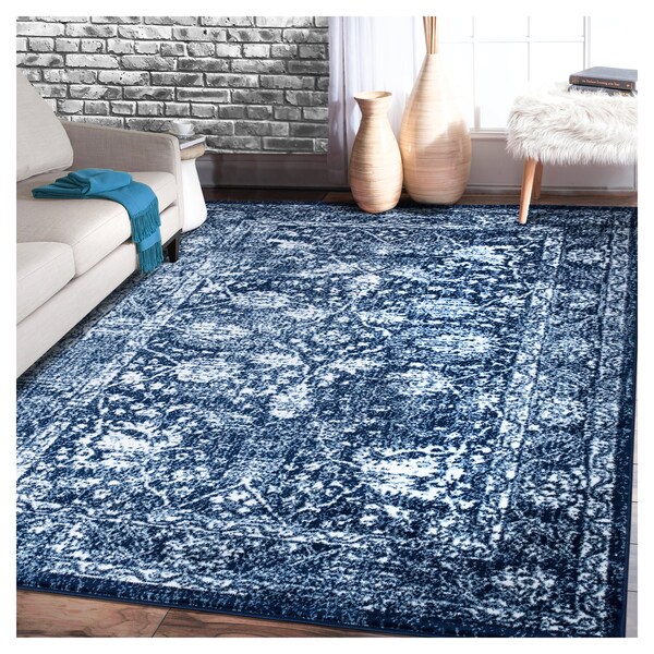 A2Z Rug Oriental Classic Dining Room Rugs Floral Design Lounge Bedroom Carpets 