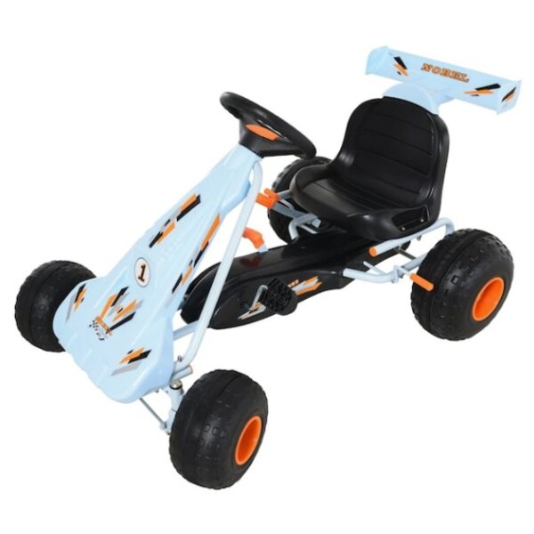 Kids Go Kart Outdoor Racer Toy Baby Ride On Car Pedal Powered Car w/4 Wheels 
